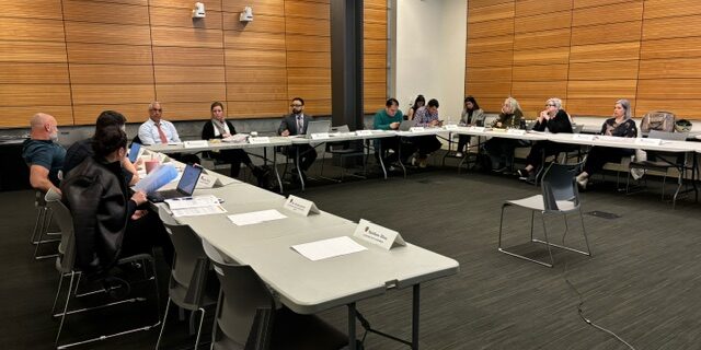Community Policy Working Group meeting at the SFPD Headquarters